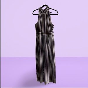 Jcrew Blue & White Stripe Jumpsuit